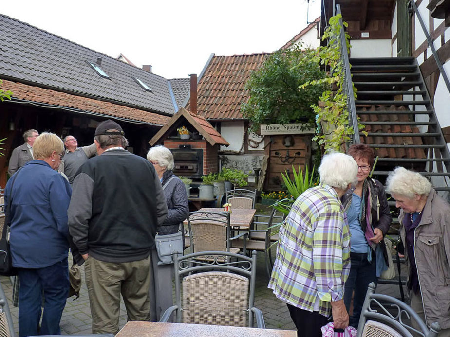 Sankt Crescentius on Tour in der Rhön (Foto: Karl-Franz Thiede)